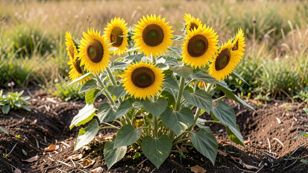 Multiple Bloom Sunflowers Growing Guide: Year-Round Purple Spikes With Deadheading Tricks