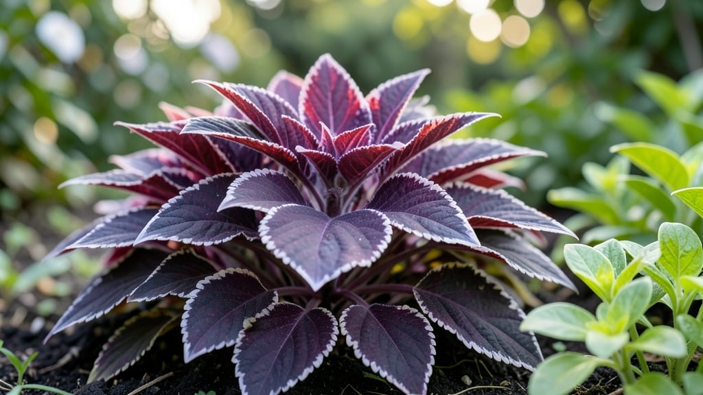 Coral Bells with Variegated Foliage