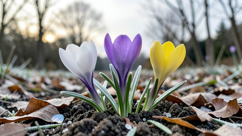 Crocus Vernus For Late Autumn Color