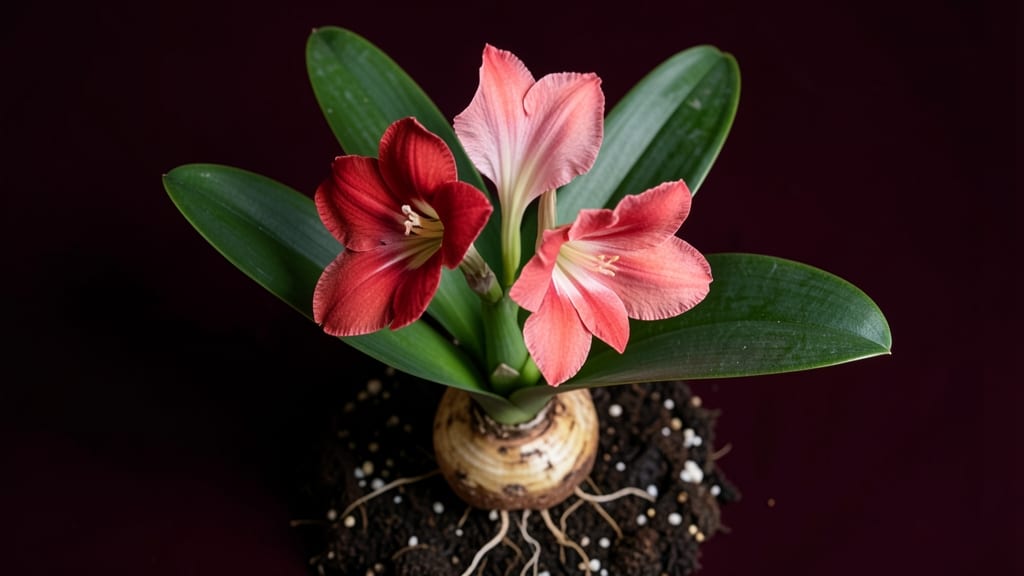 Amaryllis Bulbs for Indoor Holiday Splendor