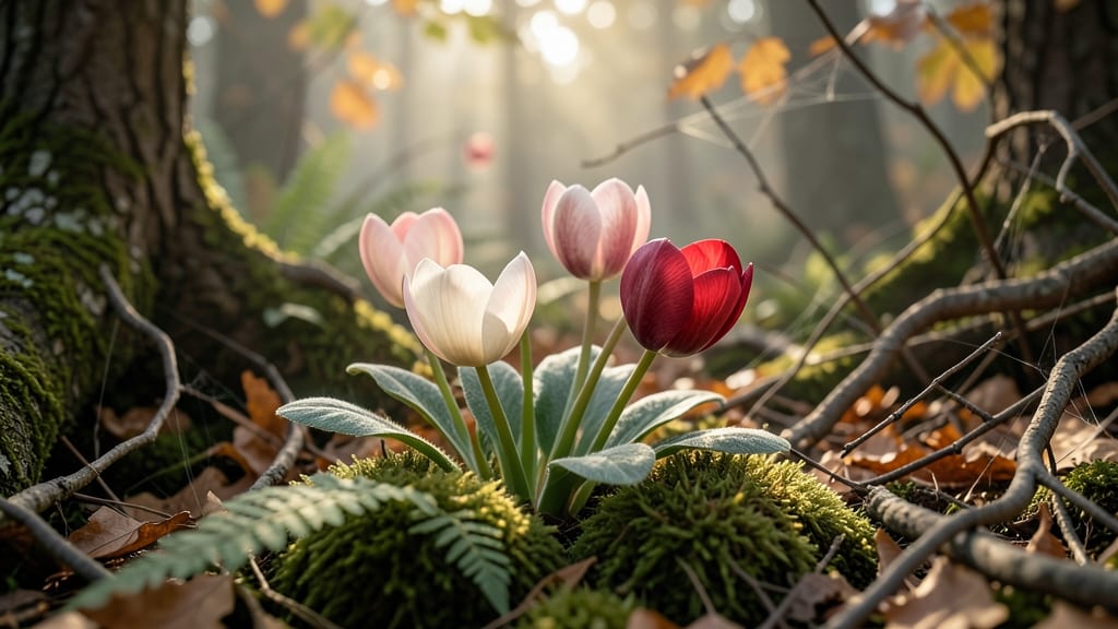 Cyclamen (Cyclamen hederifolium)