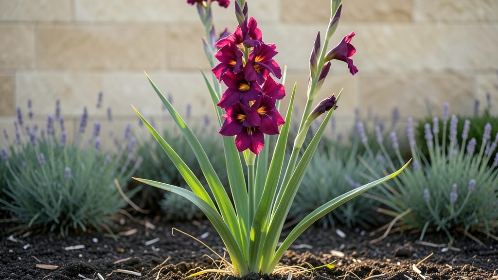 Gladiolus Bloom Time: Heat-Triggered Stages for Year-Round Purple Spikes