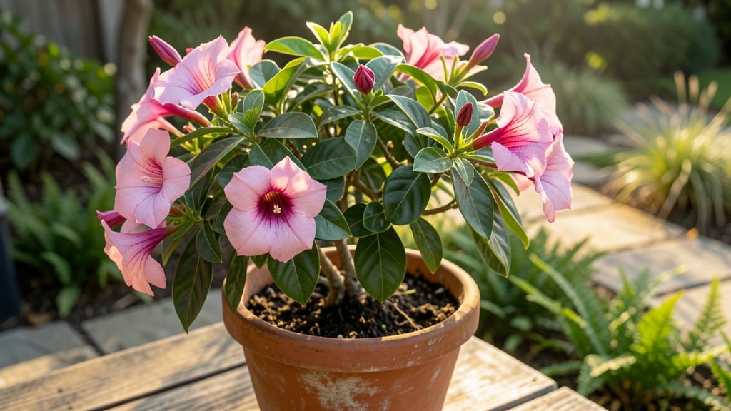 Mandevilla Bloom Time: Heat-Triggered Stages by Variety Explained