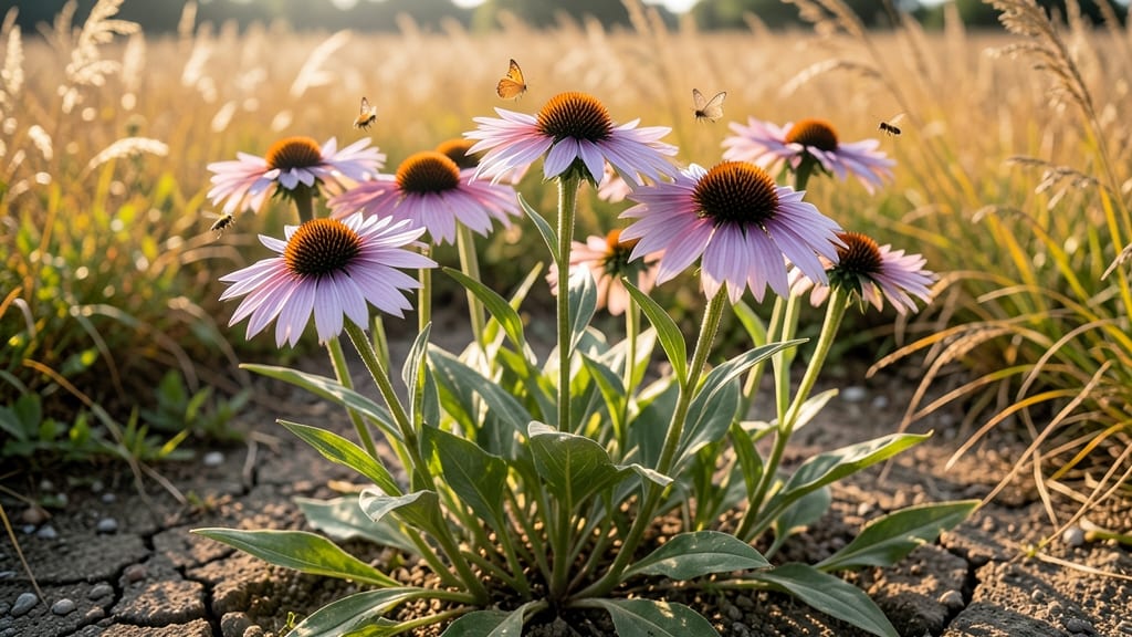 Coneflower: Pollinator Magnet with Long Seasons