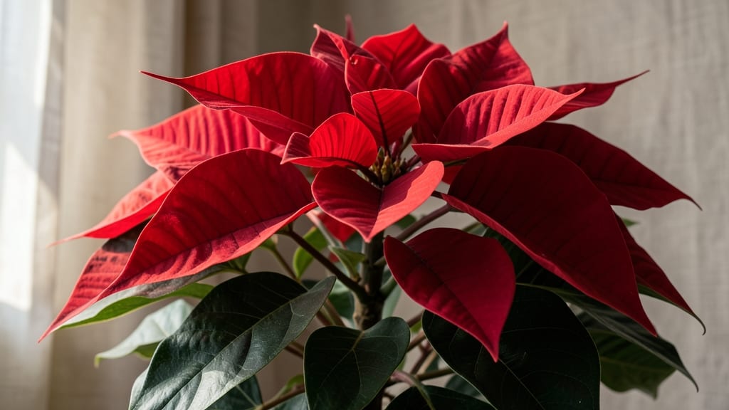 Poinsettia: Festive Red Holiday Staple