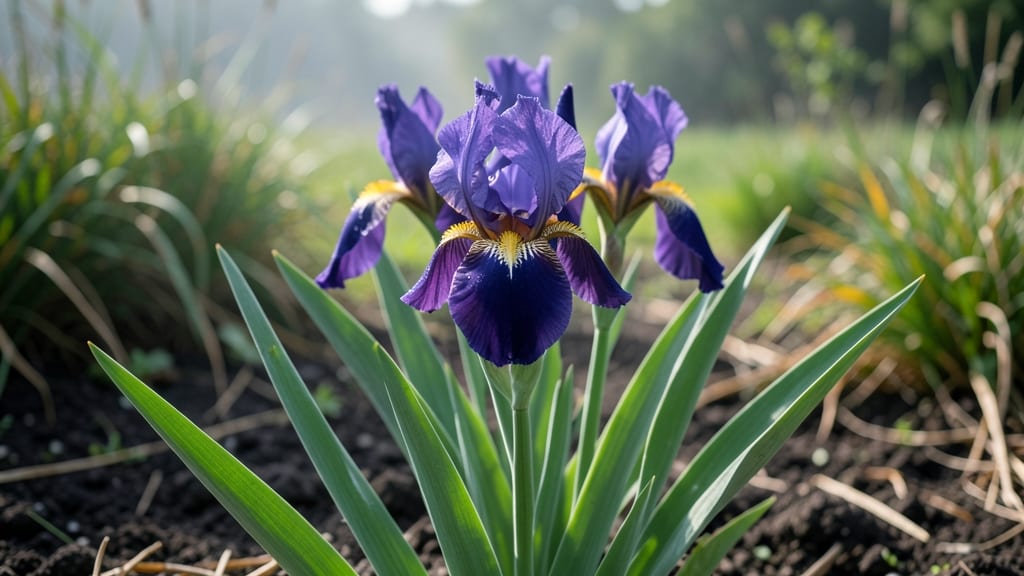 Dutch Iris Bloom Time: How Heat Triggers First Flowers in 60 Days