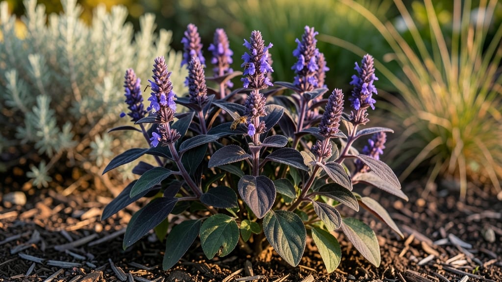 Black and Bloom Salvias: Heat-Activated Purple Spikes That Return Year After Year