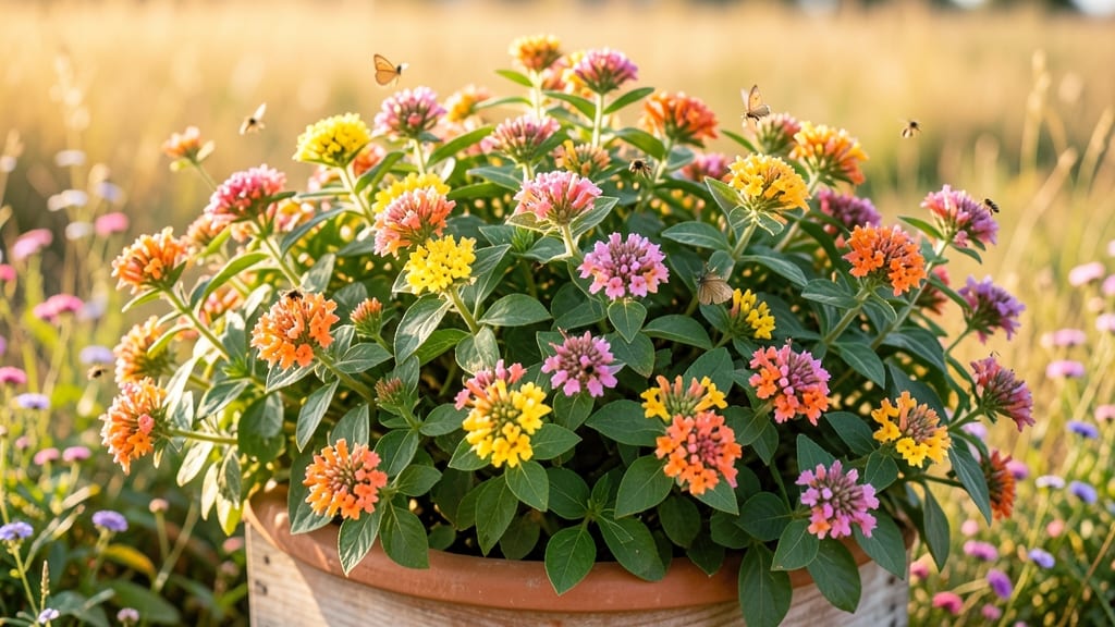 Lantana: Butterfly Magnet with Clustered Blooms