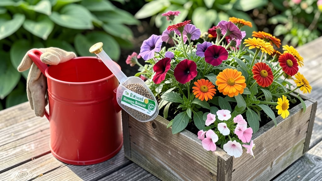 Dr Earth Bloom Booster: Year-Round Color With Zero Deadheading