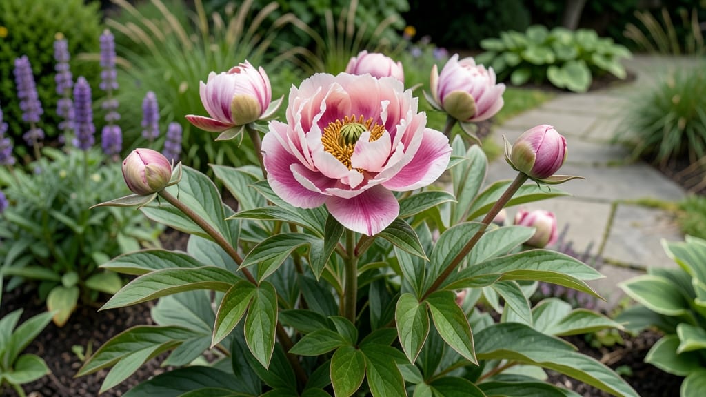 Bloom Time for Peonies: Fragrant Purple Spikes in 60 Days