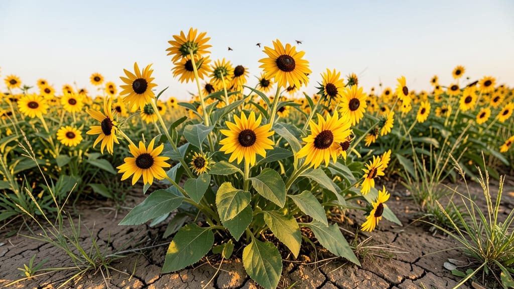 Black-Eyed Susan Annual Flower