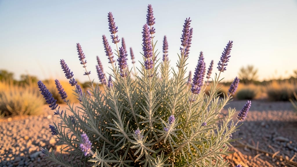Russian Sage: Lavender Spikes for Dry Gardens