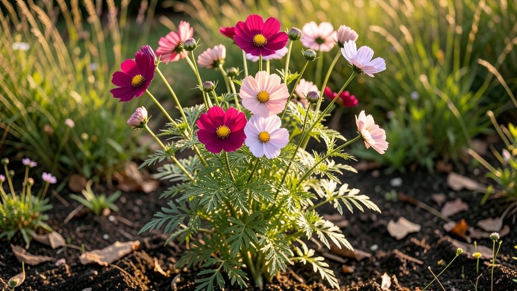 Cosmos Flowers Bloom Time: Heat-Triggered Stages & Late-Season Care