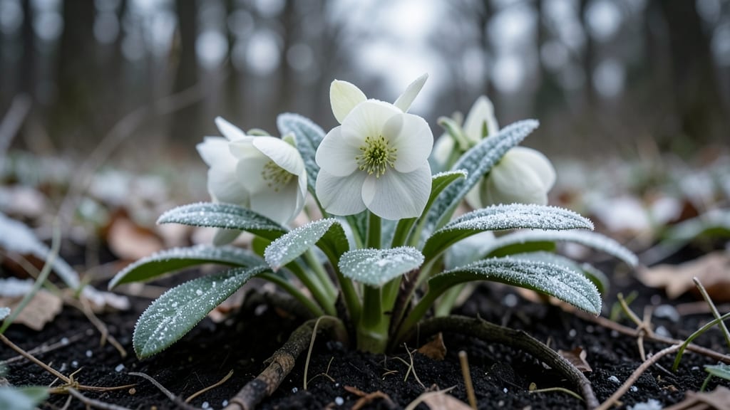 Christmas Roses for Frost-Resistant Beauty