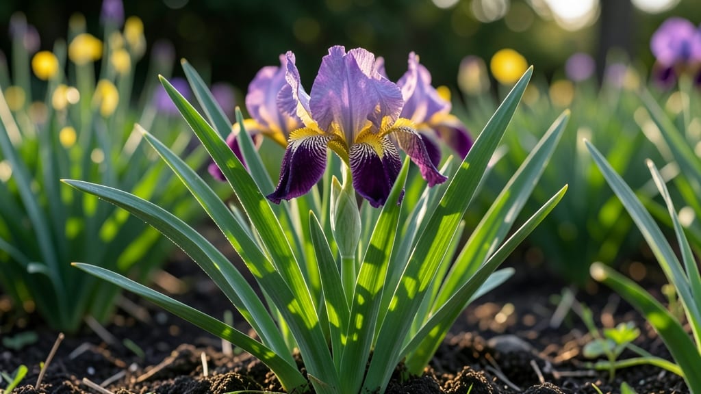 Dwarf Crested Iris for Pollinator-Friendly Spots