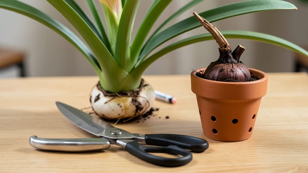 Rebloom Amaryllis After Flowering: Precision Cutting Guide for Next Season’s Blooms