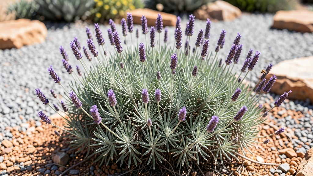 Lavender 'Munstead' for Purple Fragrant Spikes
