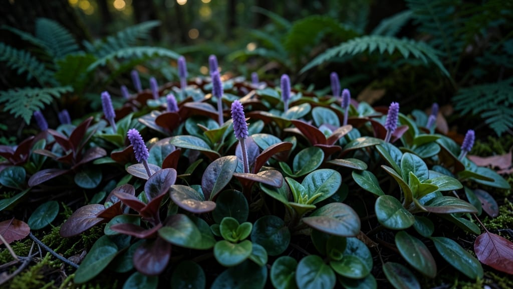 Ajuga Reptans for Shady Woodland Gardens