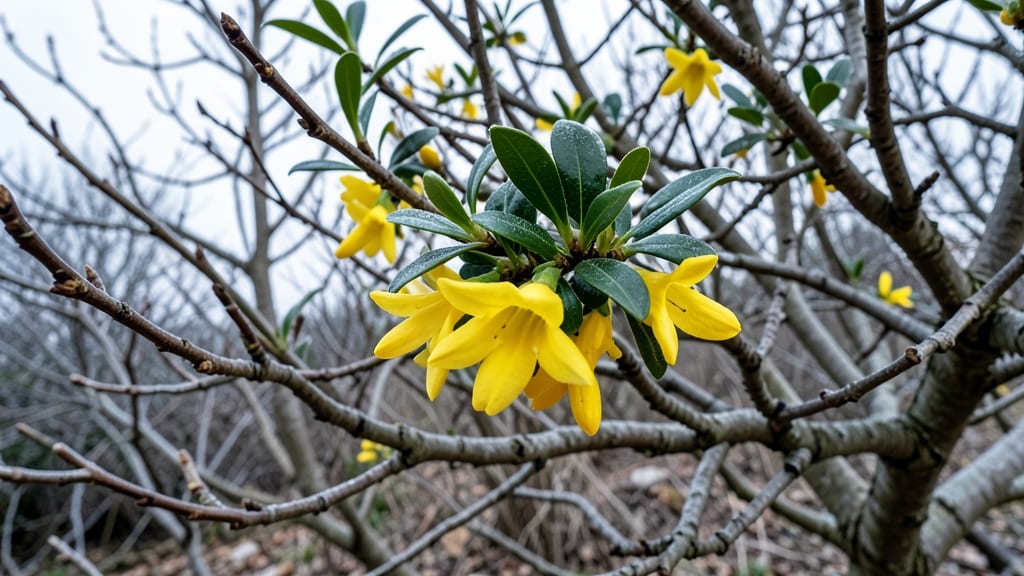 Winter Jasmine Jasminum Nudiflorum