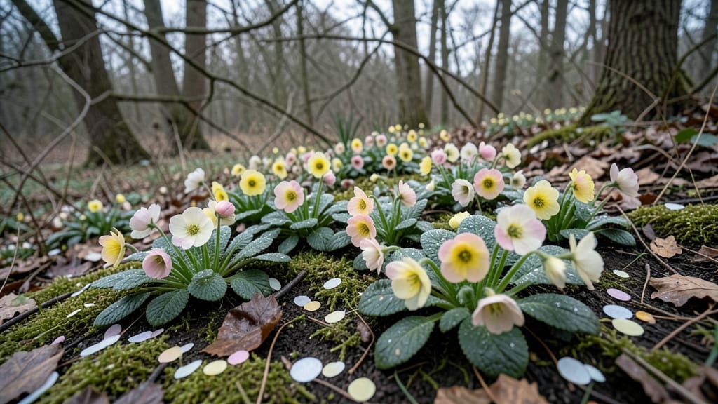 Primrose Primula Vulgaris