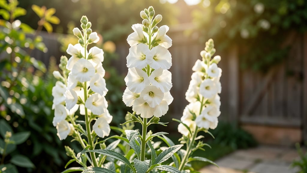 White Snapdragon: Fragrant Vertical Accent