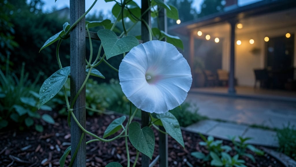Flowers That Bloom in Moonlight: Ethereal Nighttime Garden Magic