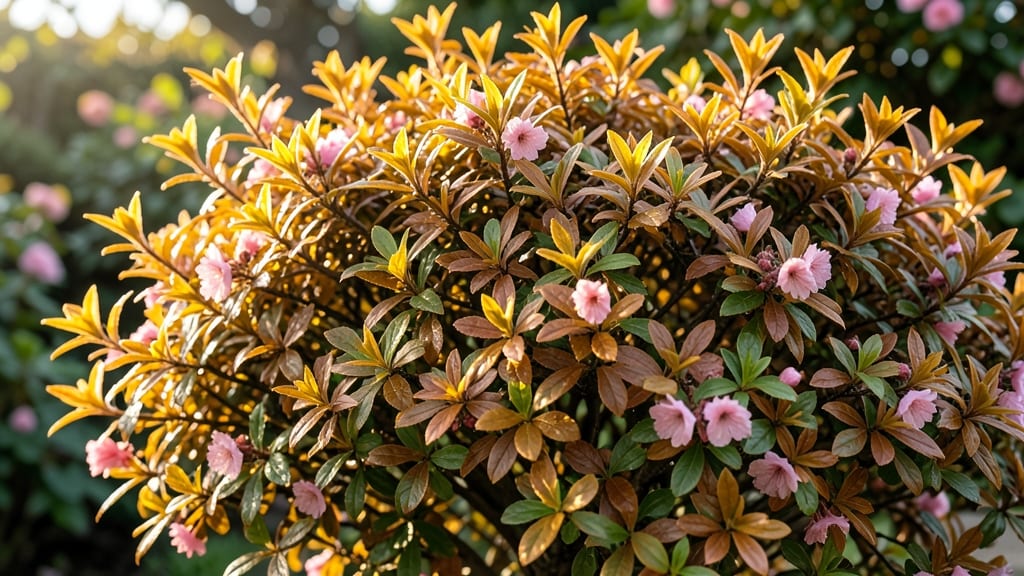 Spirea Japanese 'Goldflame' for Golden Foliage