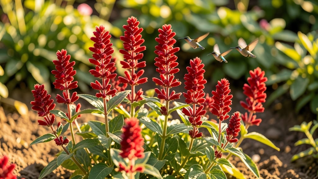 Salvia Splendens Scarlet Sage