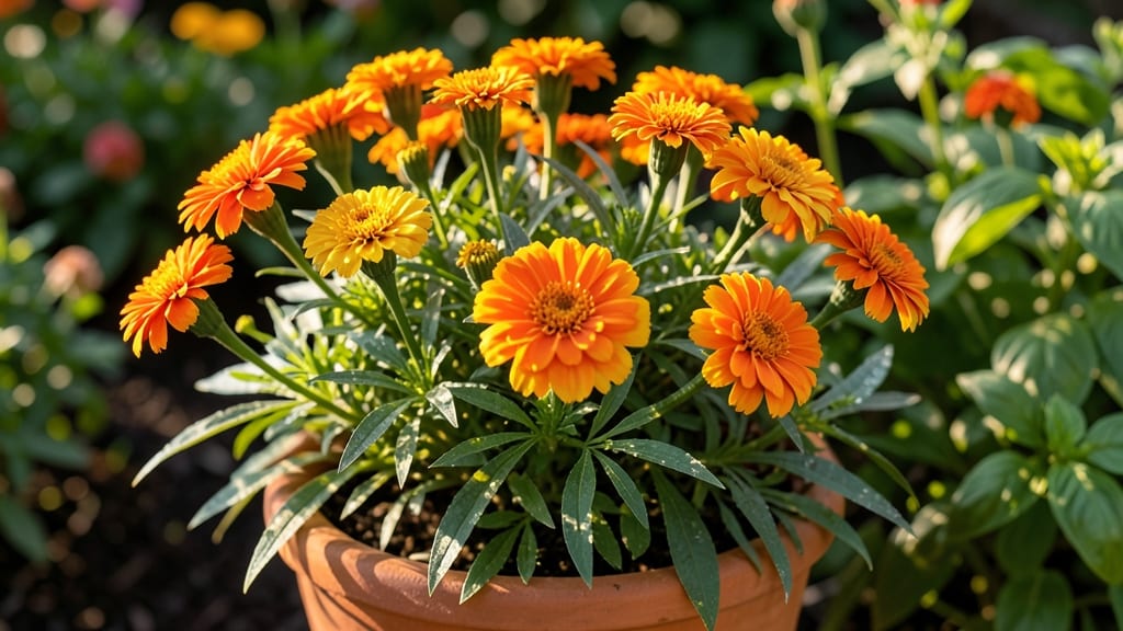 Tagetes Patula French Marigold