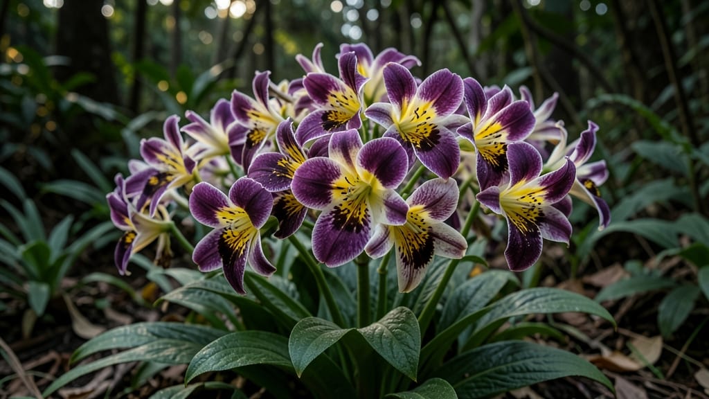 Toad Lilies with Unique Blooms
