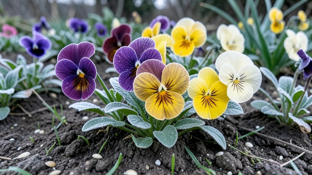 Pansies for Cool-Weather Resilience