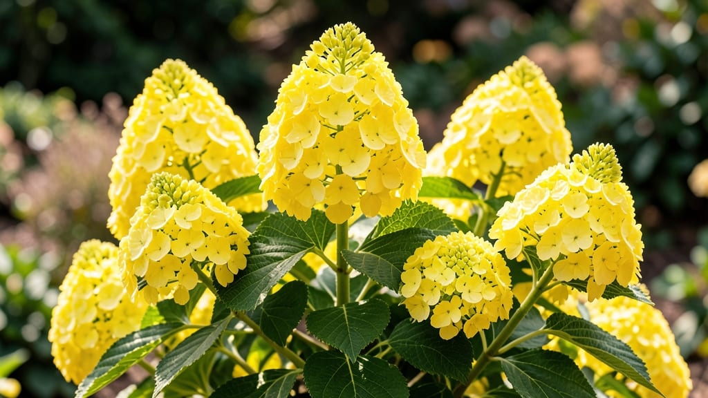 Lemon Wave Hydrangea: Zesty Yellow Bloom