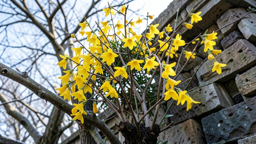 Winter Jasmine Jasminum Nudiflorum
