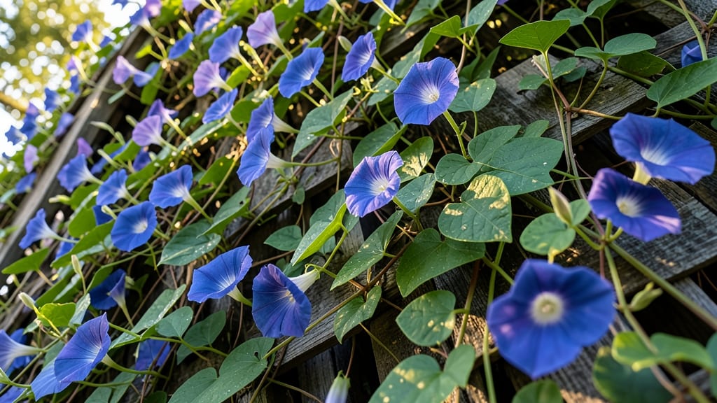 Morning Glory Ipomoea Purpurea: Fast-Blooming Annual