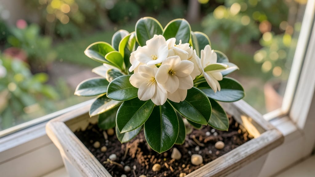 Dwarf Gardenia for Sweet-Scented Cream Blooms