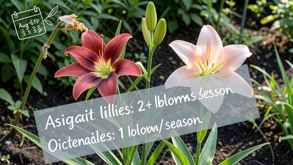 Do Lilies Bloom More Than Once: Reblooming Truth and Variety-Specific Rules