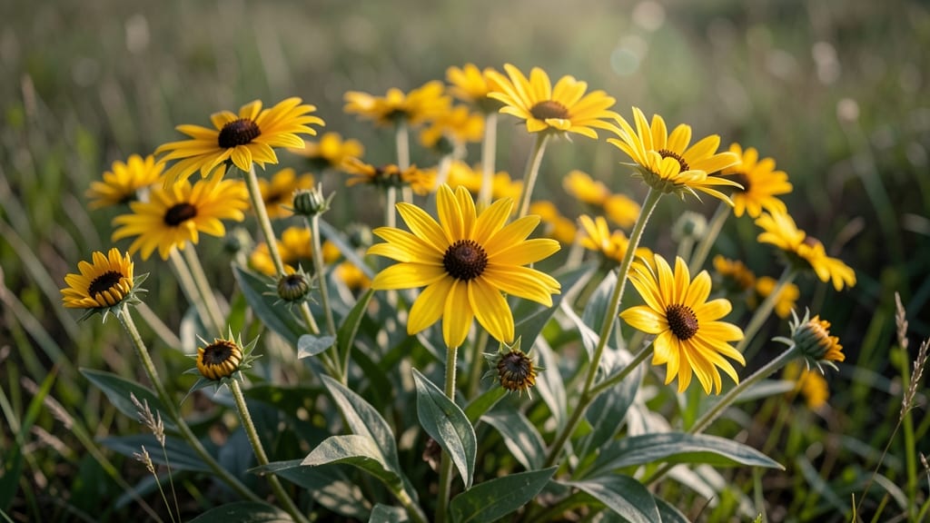 Black-Eyed Susan Rudbeckia Hirta