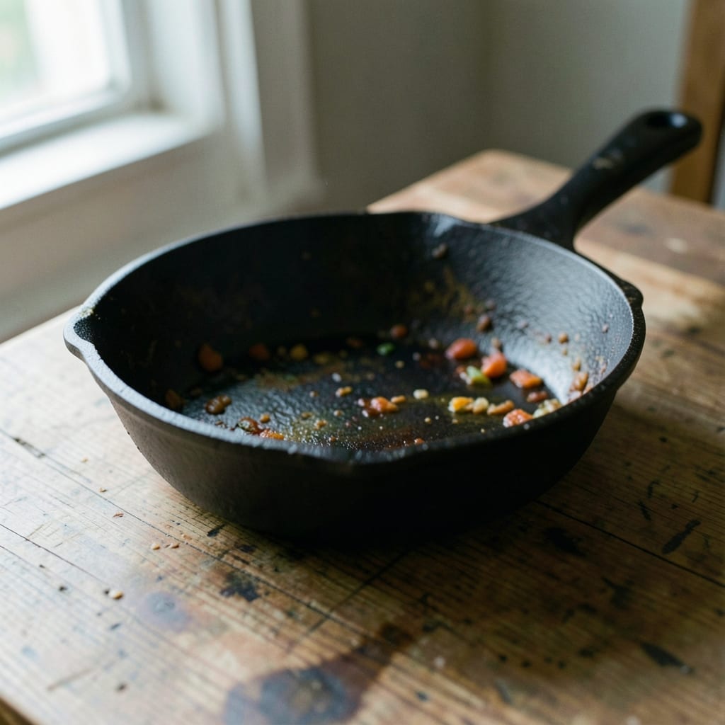 The cast iron skillet