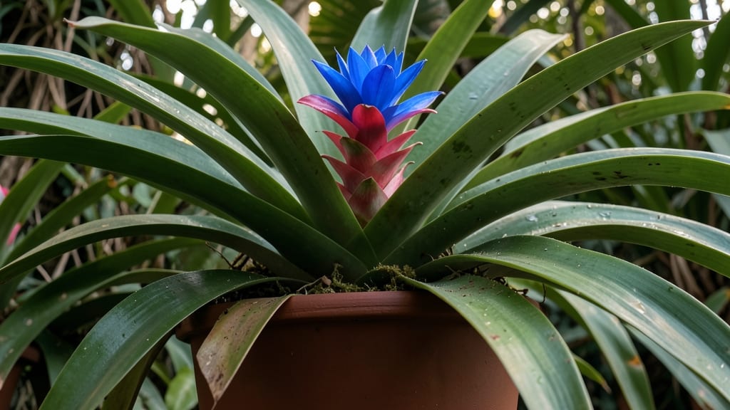 Bromeliad Adds Tropical Flair Indoors