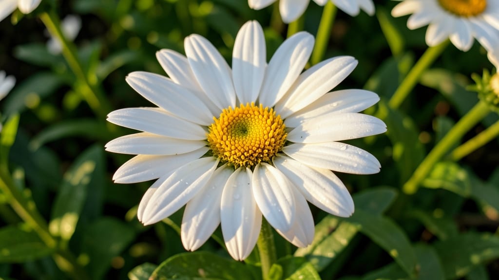 Shasta Daisy: Classic White Garden Stunner