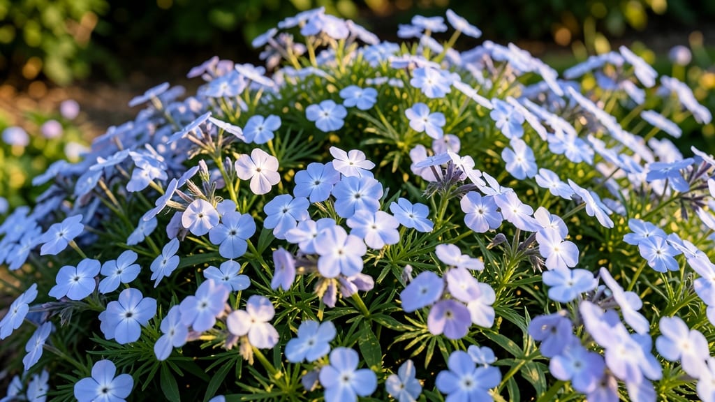 Blue Phlox with Fragrant Summer Blooms