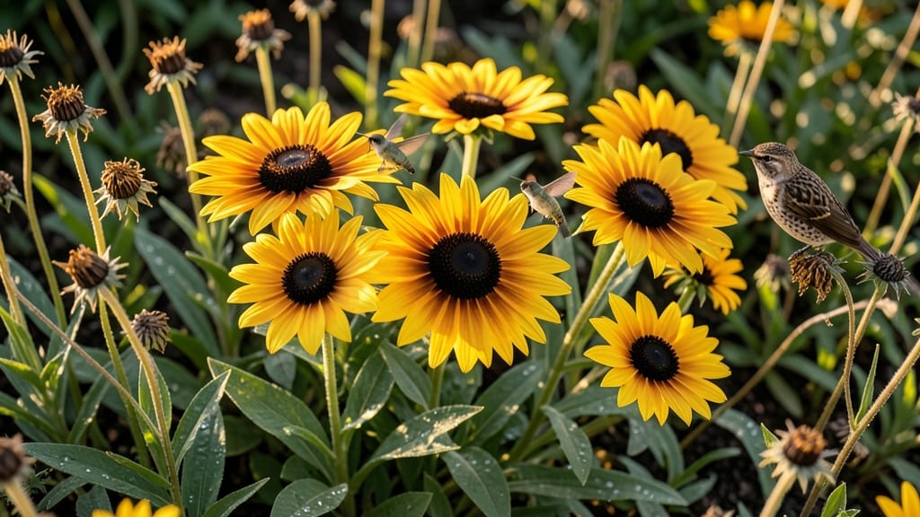 Black-Eyed Susan Annual Flowers