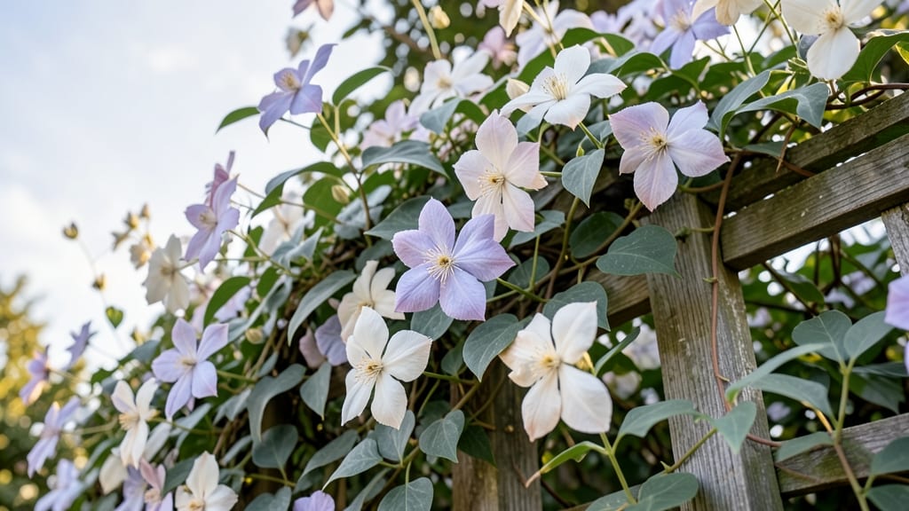 Clematis Evergreen Perfection Varieties