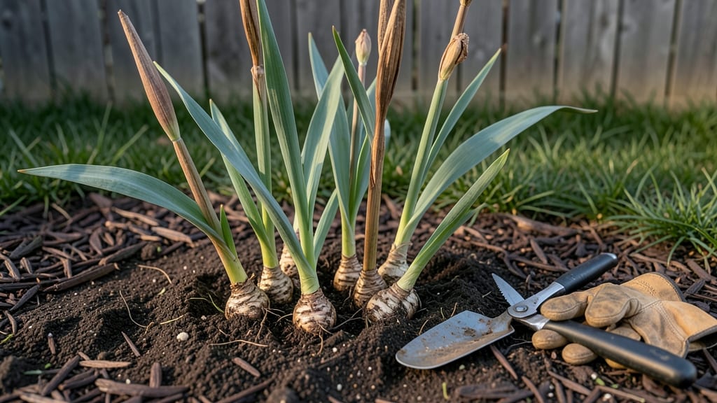 After Iris Bloom Then What: Pruning Tricks for Second Flush of Stunning Purple