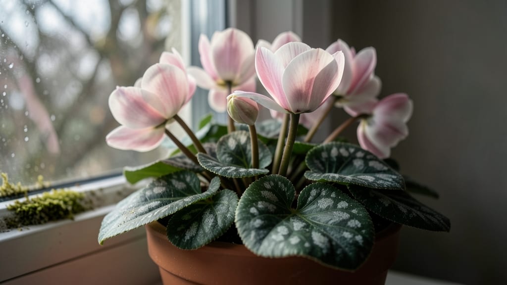 Cyclamen: Fragrant Pink and White Delight