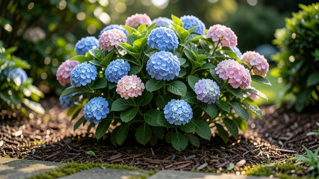 Dwarf Hydrangea Macrophylla