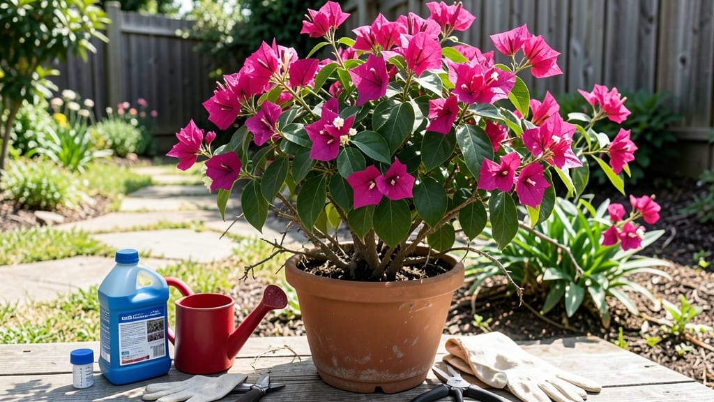 How to Make Bougainvillea Bloom in Pots: Sun-Seeking Secrets for Year-Round Purple Spikes
