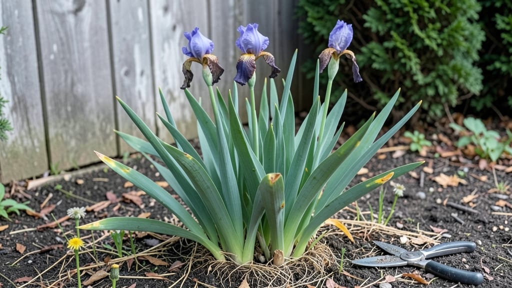 Cutting Back Iris After Blooming: Revitalize Stems for Next Year’s Bold Display