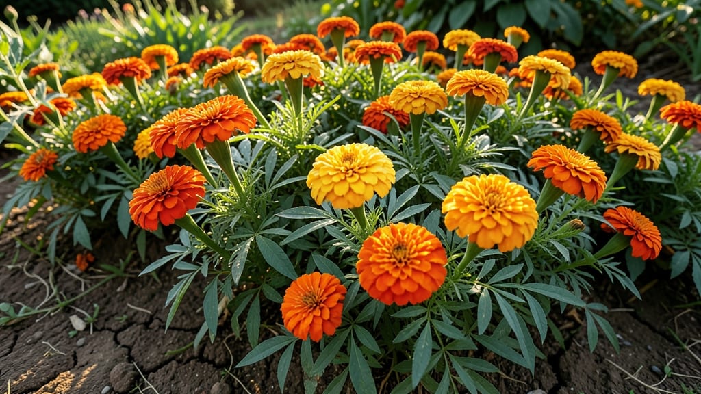 Marigolds: Pest-Repelling Sun Worshippers