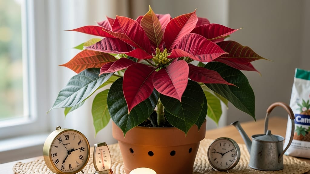 Getting Poinsettias to Bloom Again: Light-Deprivation Hack for Second Season Success